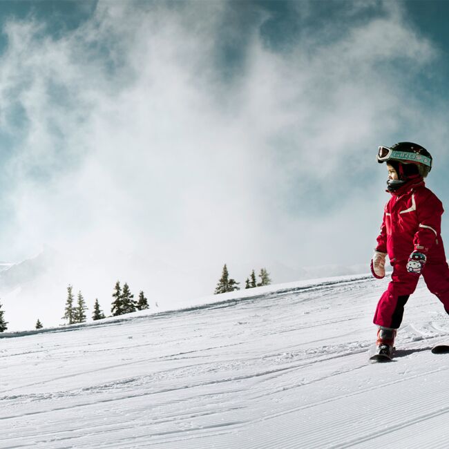 Skiing in Kaprun